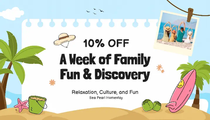 Family Tour discont for week holiday
